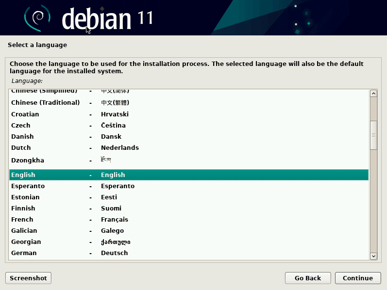 Debian Installer