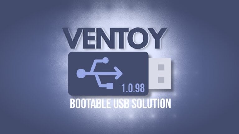 Ventoy 1.0.98 Fixes Boot Issues