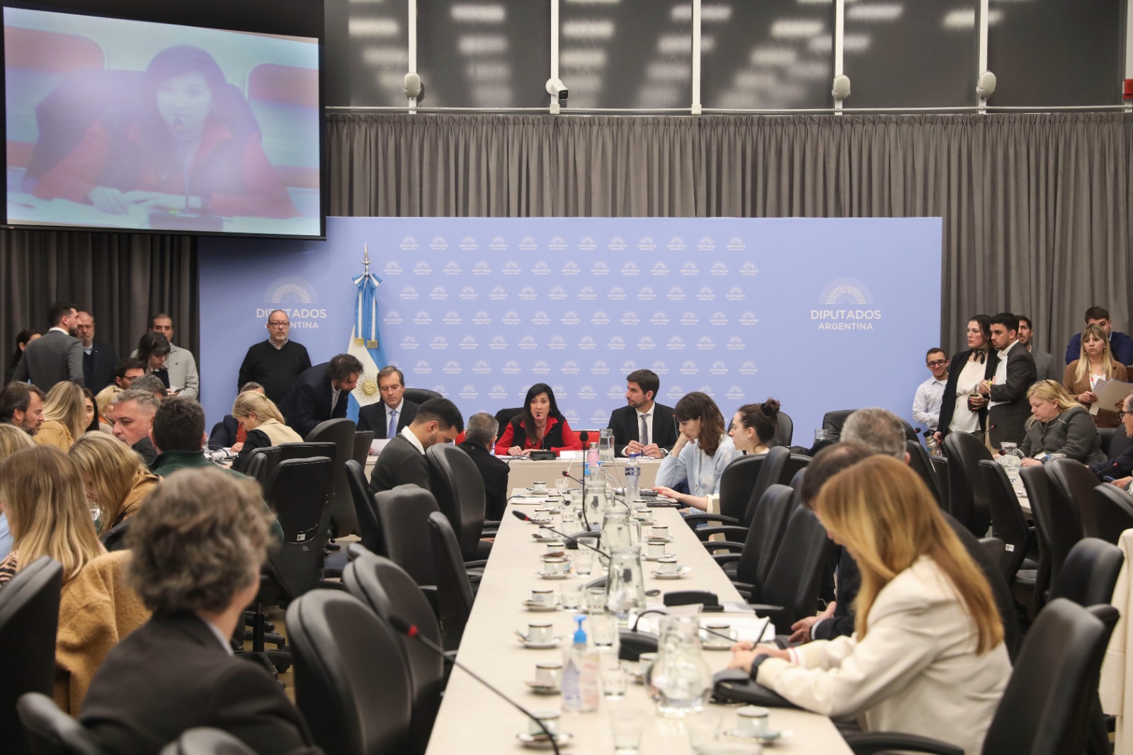 Reunión plenaria de las comisiones de Legislación Penal; Familias, Niñez y Juventudes; Justicia; y Presupuesto y Hacienda