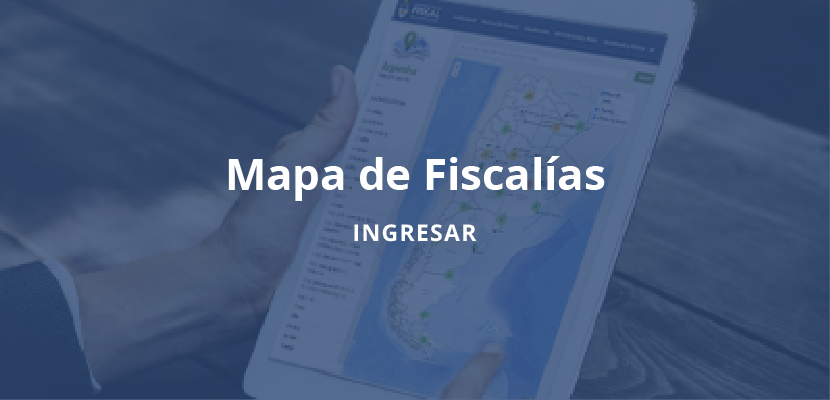 visualizar mapa fiscalías