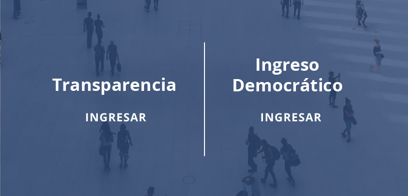 Imgresar a Transparencia e Ingreso democrátio