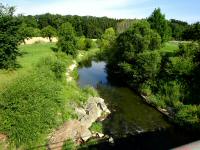  Blick auf die Melk flussabwärts 