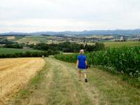  Blick auf die Wanderstrecke 