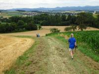  Blick auf die Wanderstrecke 