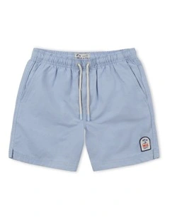 The All Day Swim Trunk (8-14 Years) in Pool Blue