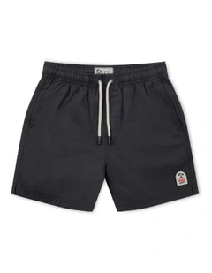 The All Day Swim Trunk (8-14 Years) in Black