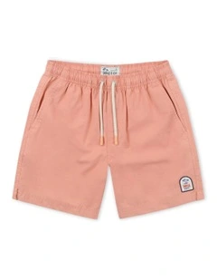 The All Day Swim Trunk (8-14 Years) in Peach