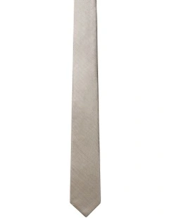 Stripe Tie in Beige