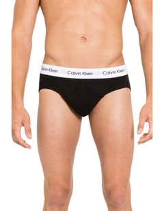 Cotton Stretch Brief 3 Pack in Multi