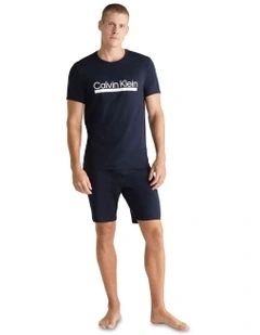 Chill Tee & Short Sleep Tee in Shoreline