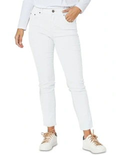 Marvel Stretch Denim Jean in White