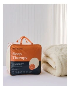 Sleep Therapy Wool Mattress Topper