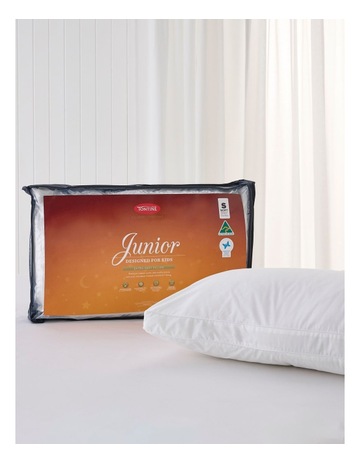 Classic Junior Polyester Pillow in White