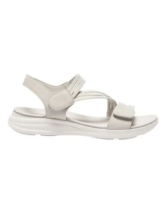 Neon Sandals In Light Grey Multi