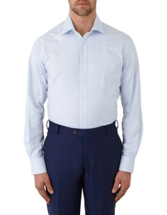 Giorgio Tailored Fit Shirt in Blue