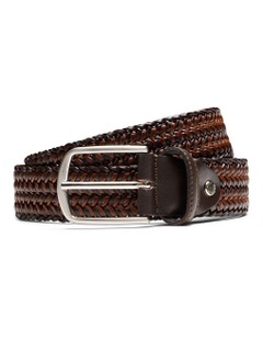 Vacanza Leather Belt in Brown