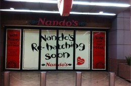 Nandos Window Prints