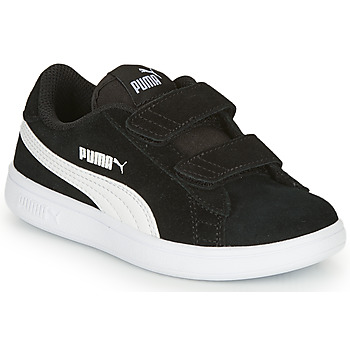 Schoenen Jongens Lage sneakers Puma SMASH Zwart