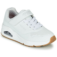 Schoenen Kinderen Lage sneakers Skechers UNO Wit