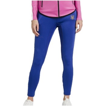 Textiel Dames Broeken / Pantalons Siksilk  Blauw