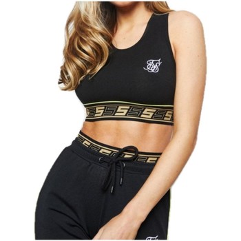 Textiel Dames Tops / Blousjes Siksilk  Zwart