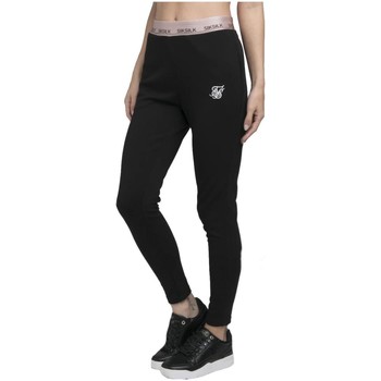 Textiel Dames Broeken / Pantalons Siksilk  Zwart