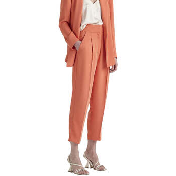 Textiel Dames Broeken / Pantalons Rame  Orange