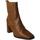 Schoenen Dames Enkellaarzen Popa  Brown