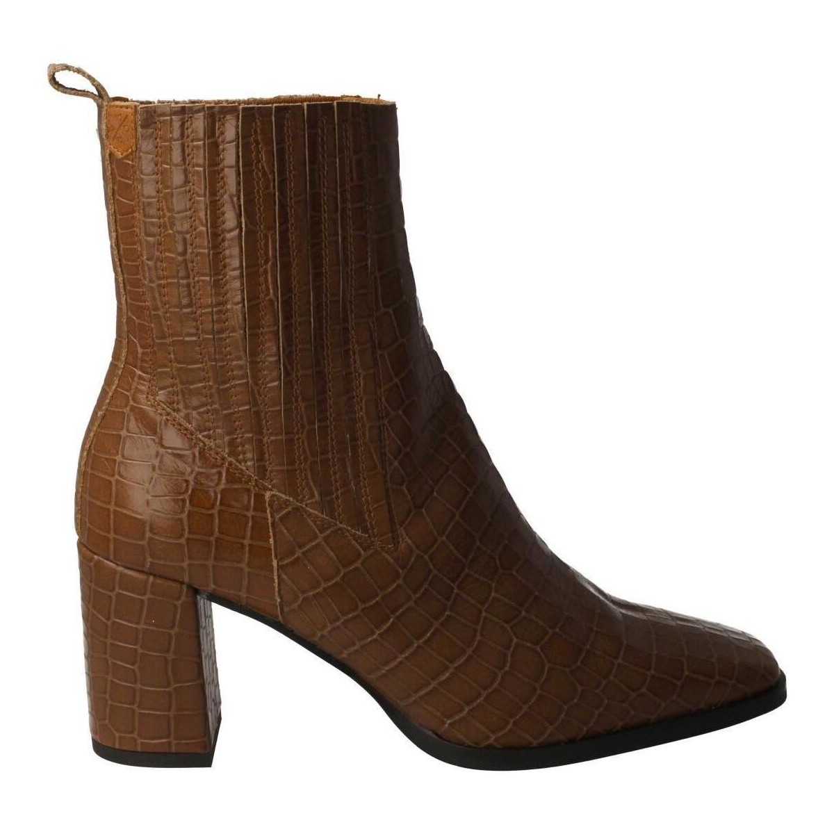 Schoenen Dames Enkellaarzen Popa  Brown