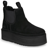 Schoenen Dames Laarzen UGG NEUMEL PLATFORM CHELSEA Zwart