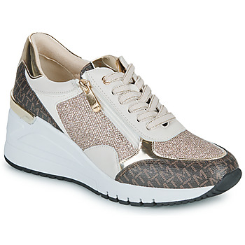 Schoenen Dames Lage sneakers Marco Tozzi SEPT Beige / Goud