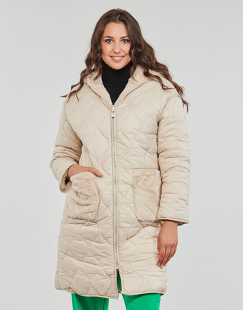 Textiel Dames Mantel jassen Derhy FAUSTINE PARKA Beige