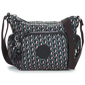 Tassen Dames Schoudertassen met riem Kipling GABBIE MINI Zwart / Multi