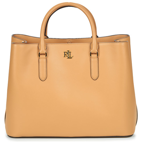 Lauren Ralph Lauren MARCY 36 SATCHEL LARGE  camel