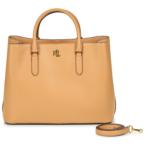 Lauren Ralph Lauren MARCY 36 SATCHEL LARGE  camel