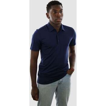 Textiel Heren T-shirts & Polo’s Vercate Strijkvrij Poloshirt - Navy Marine