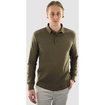 Textiel Heren T-shirts & Polo’s Vercate Strijkvrij Poloshirt - Olive Groen