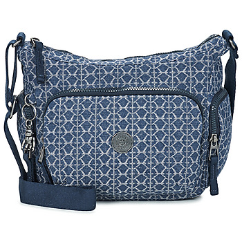 Tassen Dames Schoudertassen met riem Kipling GABB S Denim