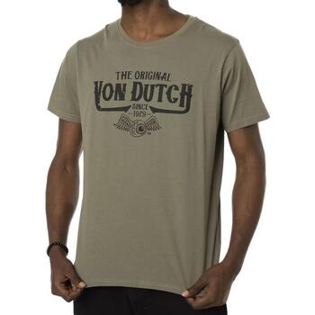 Textiel Heren T-shirts & Polo’s Von Dutch  Groen