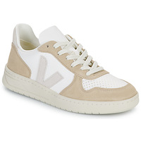 Schoenen Lage sneakers Veja V-10 Wit / Beige