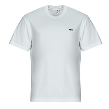 Textiel Heren T-shirts korte mouwen Lacoste TH7318 Wit