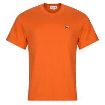 Textiel Heren T-shirts korte mouwen Lacoste TH7318 Orange