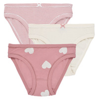 Ondergoed Meisjes Slips Petit Bateau LOT CULOTTE X3 Roze