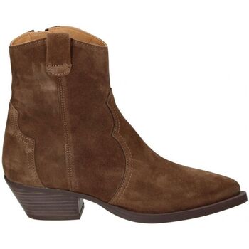 Schoenen Dames Enkellaarzen Alpe 2072 Brown