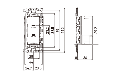 WTL1488W・WTL1488H・WTL1488B・WTL1488MW・WTL1488MH・WTL1488MB