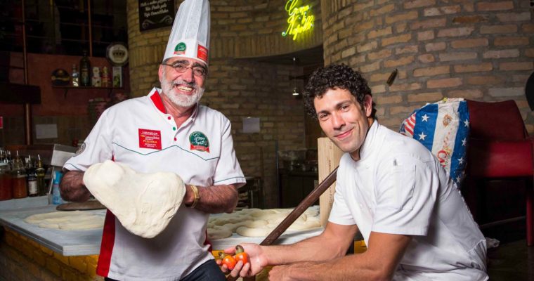 Graça di Napolli serve pizzas assinadas pelo chef Rodrigo Oliveira