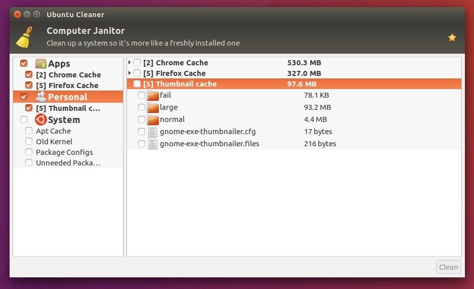 Alternativa ao Computer Janitor - Como instalar o Ubuntu Cleaner