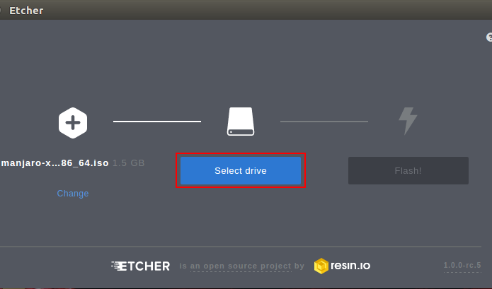 Como criar um pendrive inicializável com o Etcher no Linux