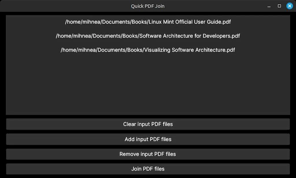 Como instalar o Quick PDF Join no Linux via Flatpak