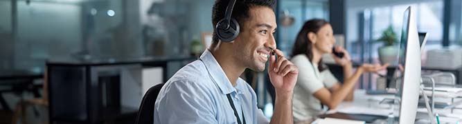 Contact centre agents using Google Cloud Contact Center AI from Bell.